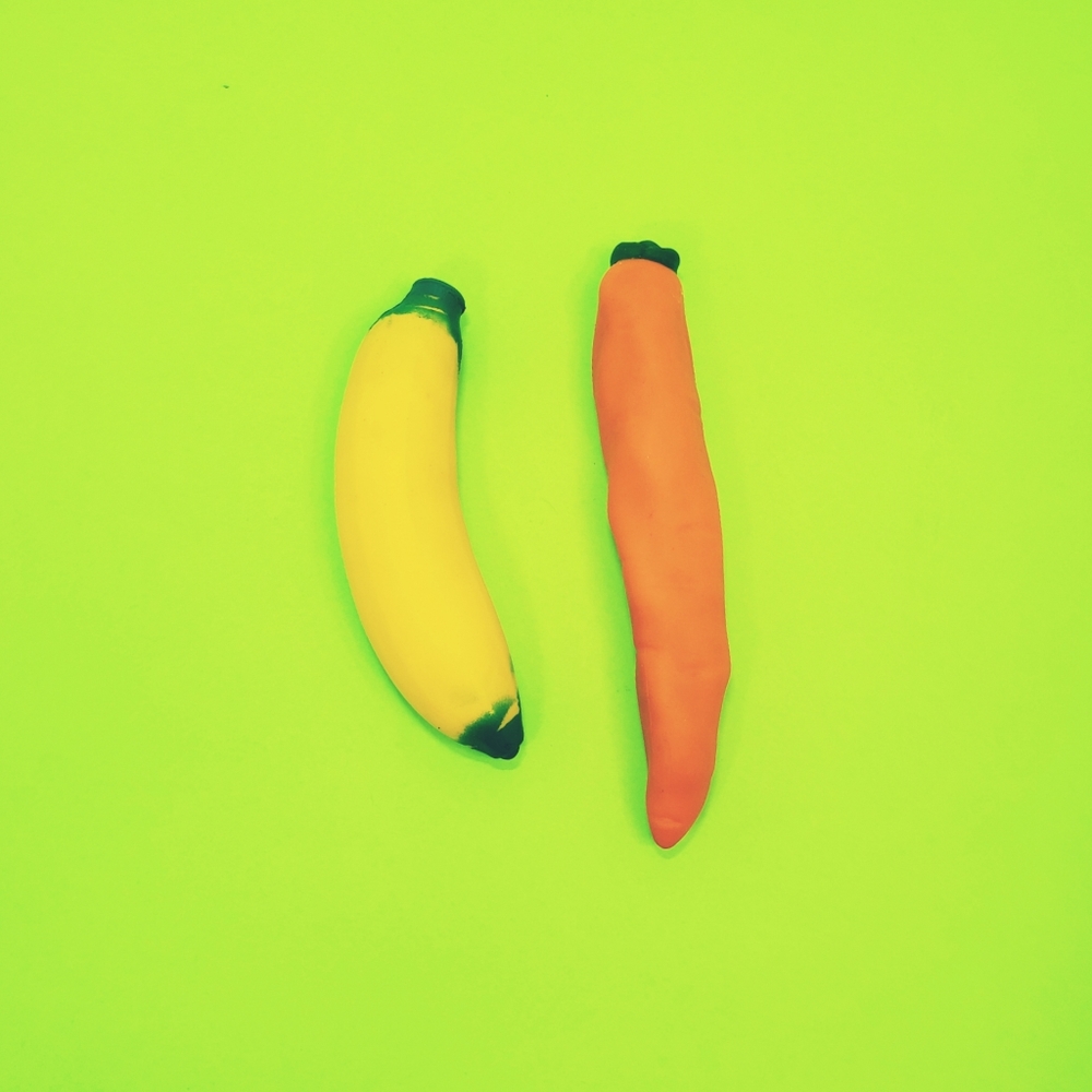 🍀🍀Stretchy Banana & Carrot Squishy Toys🍀🍀